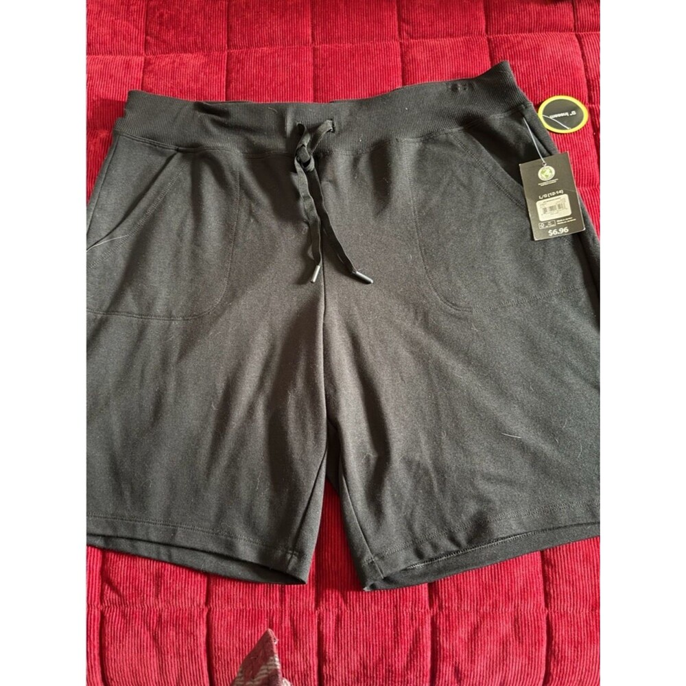 Athletic Works Women’s Black Drawstring Performance Shorts